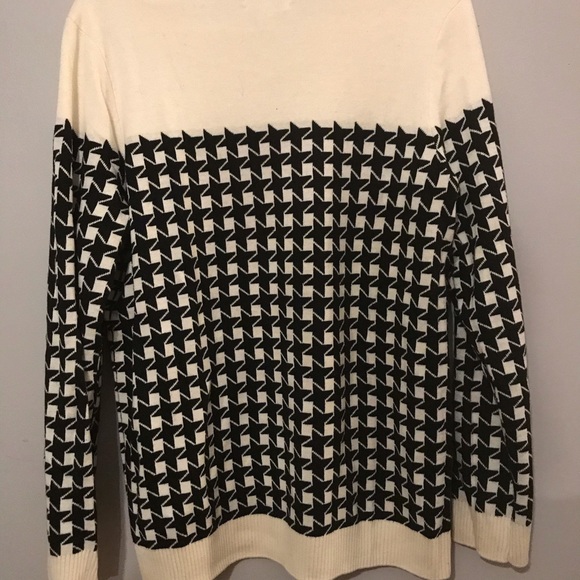 CHARTER CLUB Black and white sweater - Picture 2 of 3